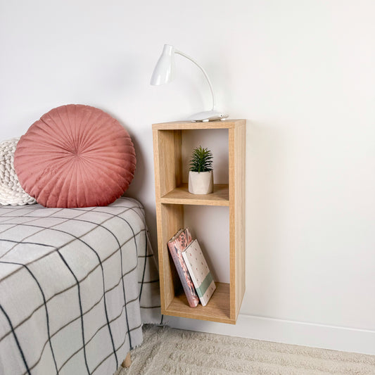 Floating bedside table Hanging nightstand for bedroom